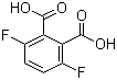 3,6-Difluorophthalic acid molecular structure (CAS 651-97-8)