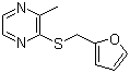 2-糠硫基-3-甲基吡嗪分子结构 (CAS 65530-53-2)