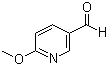 6-甲氧基-3-吡啶甲醛分子结构 (CAS 65873-72-5)