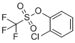 2-氯苯基三氟甲烷磺酸酯分子结构 (CAS 66107-36-6)