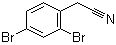2,4-二溴苯乙腈分子结构 (CAS 66246-16-0)