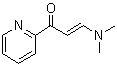 3-Dimethylamino-1-pyridin-2-ylpropenone molecular structure (CAS 66521-54-8)