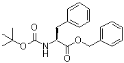 N-叔丁氧羰基-L-苯丙氨酸苄酯分子结构 (CAS 66617-58-1)