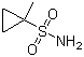 1-甲基环丙烷磺酰胺分子结构 (CAS 669008-26-8)