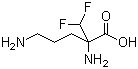 依氟鸟氨酸分子结构 (CAS 67037-37-0)