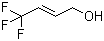 4,4,4-三氟-2-丁烯-1-醇分子结构 (CAS 674-53-3)