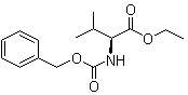 N-苄氧羰基-L-缬氨酸乙酯分子结构 (CAS 67436-18-4)