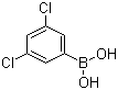 3,5-二氯苯硼酸分子结构 (CAS 67492-50-6)
