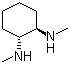 反式-N,N'-二甲基-1,2-环己二胺分子结构 (CAS 67579-81-1)