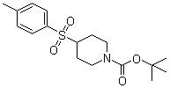 4-[(4-甲基苯基)磺酰基]-1-哌啶甲酸叔丁酯分子结构 (CAS 676527-72-3)