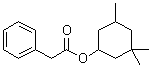 3,3,5-三甲基环己基苯乙酸酯分子结构 (CAS 67859-97-6)