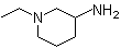 3-氨基-N-乙基哌啶分子结构 (CAS 6789-94-2)