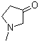 1-Methylpyrrolidin-3-one molecular structure (CAS 68165-06-0)