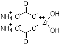 碳酸锆铵分子结构 (CAS 68309-95-5)