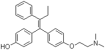 Afimoxifene molecular structure (CAS 68392-35-8)