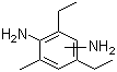 二乙基甲苯二胺分子结构 (CAS 68479-98-1)