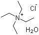 四乙基氯化铵一水合物分子结构 (CAS 68696-18-4)