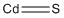硫化镉分子结构 (CAS 68859-25-6)