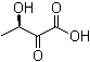 (R)-3-羟基-2-氧代丁酸分子结构 (CAS 68862-42-0)