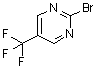 2-溴-5-三氟甲基嘧啶分子结构 (CAS 69034-09-9)