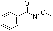 N-甲氧基-N-甲基苯甲酰胺分子结构 (CAS 6919-61-5)