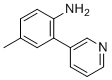 CAS 登录号：695185-44-5, 2-(3-吡啶基)-4-甲基苯胺