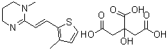 莫仑太尔柠檬酸盐分子结构 (CAS 69525-81-1)