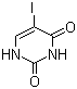 5-碘尿嘧啶分子结构 (CAS 696-07-1)