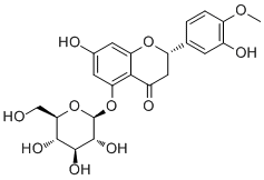 橙皮素 5-O-葡萄糖甙分子结构 (CAS 69651-80-5)