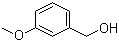 3-甲氧基苯甲醇分子结构 (CAS 6971-51-3)