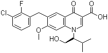 埃替拉韦分子结构 (CAS 697761-98-1)