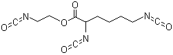 2-Isocyanatoethyl 2,6-diisocyanatocaproate molecular structure (CAS 69878-18-8)