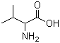 Valine molecular structure (CAS 7004-03-7)