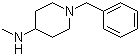 1-苄基-4-甲氨基哌啶分子结构 (CAS 7006-50-0)