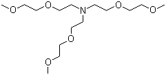 Tris(2-(2-methoxyethoxy)ethyl)amine molecular structure (CAS 70384-51-9)