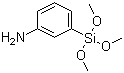 3-氨基苯基三甲氧基硅烷分子结构 (CAS 70411-42-6)