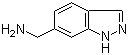 6-Aminomethylindazole molecular structure (CAS 710943-26-3)