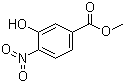 3-羟基-4-硝基苯甲酸甲酯分子结构 (CAS 713-52-0)