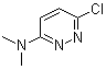 (6-氯哒嗪-3-基)二甲基胺分子结构 (CAS 7145-60-0)