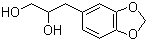 Safrolglycol molecular structure (CAS 7154-01-0)