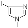 4-碘-1-甲基咪唑分子结构 (CAS 71759-87-0)