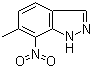6-甲基-7-硝基-1H-吲唑分子结构 (CAS 717881-06-6)