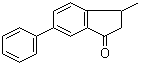 2,3-二氢-3-甲基-6-苯基-1H-茚-1-酮分子结构 (CAS 71823-53-5)
