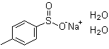 4-甲基苯亚磺酸钠盐二水合物分子结构 (CAS 7257-26-3)