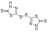 5,5'-Dithiobis(1,3,4-thiadiazole)-2(3H)-thione molecular structure (CAS 72676-55-2)