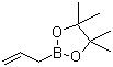 Allylboronic acid pinacol ester molecular structure (CAS 72824-04-5)