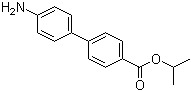 4'-氨基联苯-4-羧酸异丙酯分子结构 (CAS 728919-08-2)