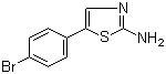 5-(4-Bromophenyl)thiazol-2-amine molecular structure (CAS 73040-60-5)
