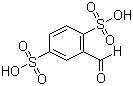 2-甲酰基-1,4-苯二磺酸分子结构 (CAS 730912-46-6)