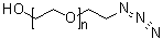 聚乙二醇单叠氮化物分子结构 (CAS 73342-16-2)
